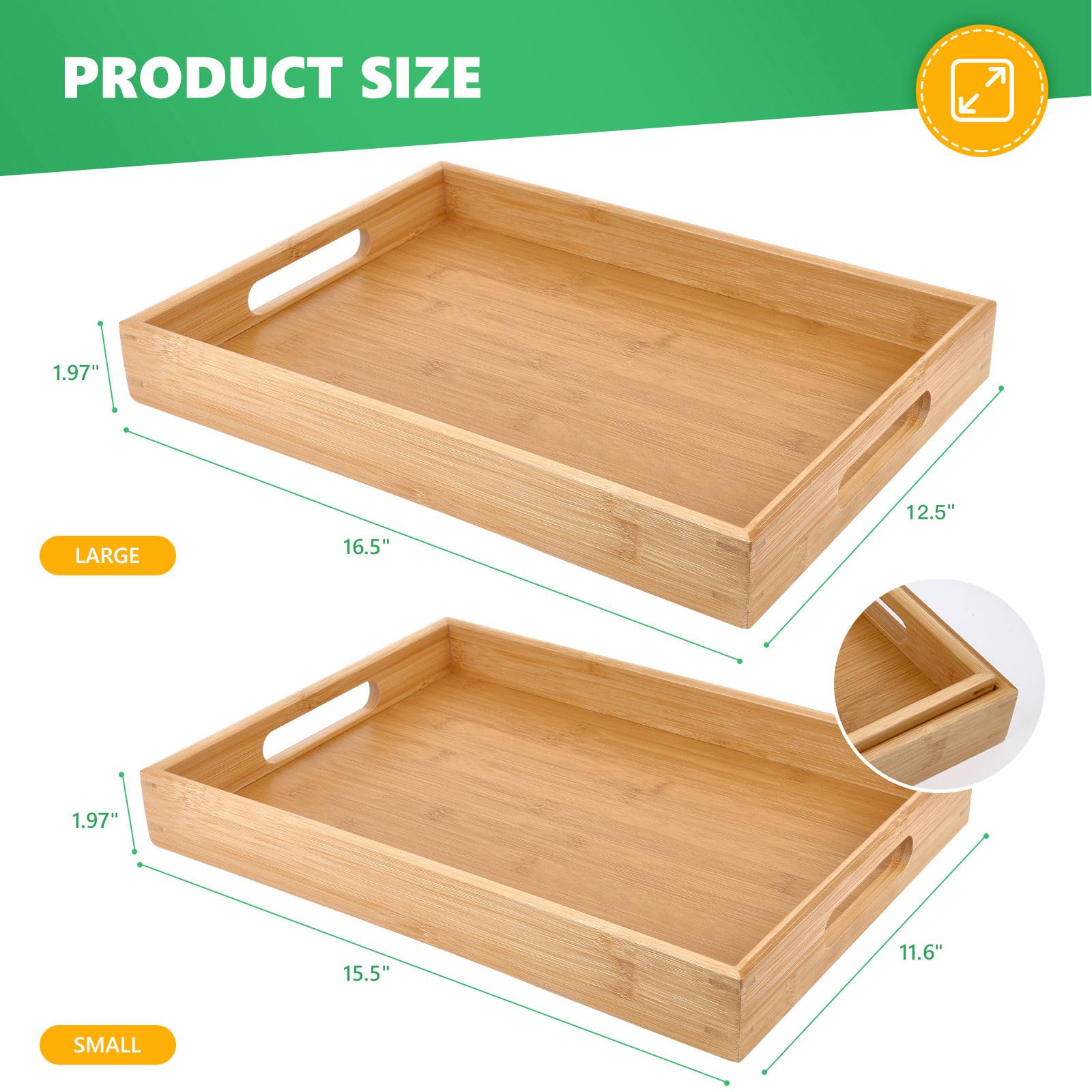 Sgigiul party tray for buffet and outdoor gatherings