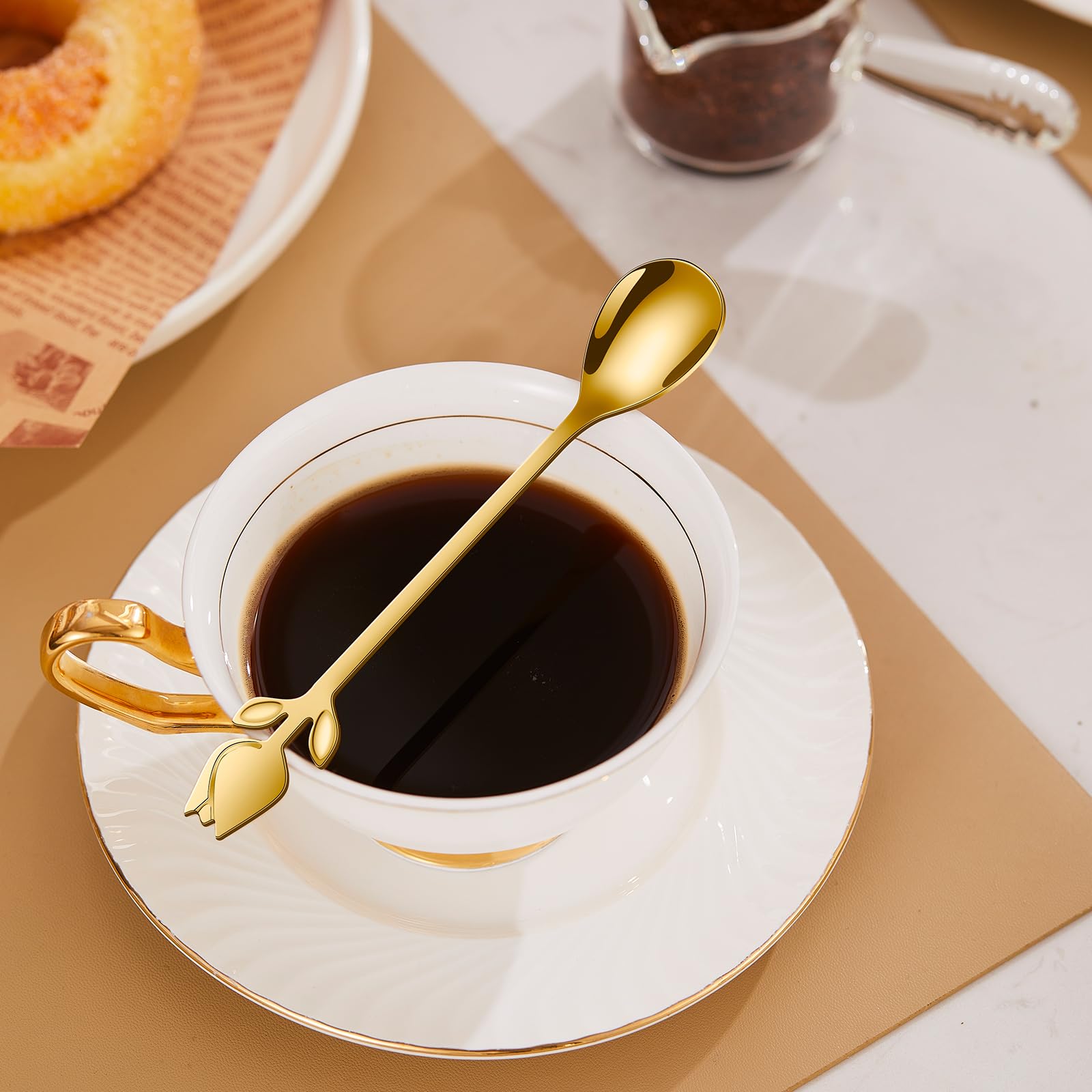 SGVRPVZ spoons elevate coffee rituals with elegant, functional detail.