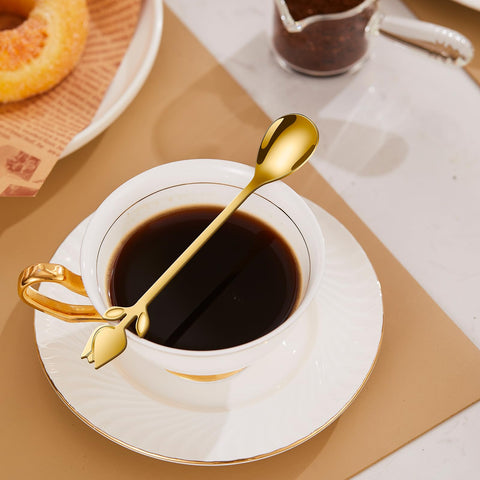 SGVRPVZ spoons elevate coffee rituals with elegant, functional detail.