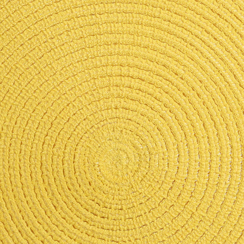 SHACOS braided mats feature a subtle shimmer under light for added charm.