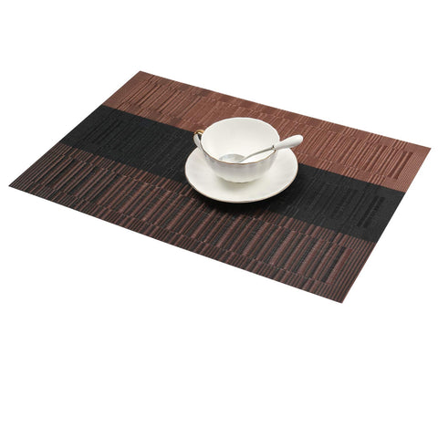 SHACOS placemats rolled for compact storage