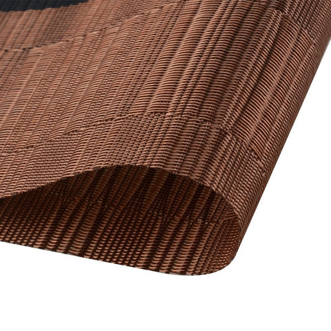 SHACOS placemats outdoor-ready on casual dining setups