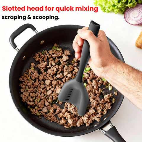 Shadowgallery Meat Chopper Spatula dishwasher-safe for easy cleaning.