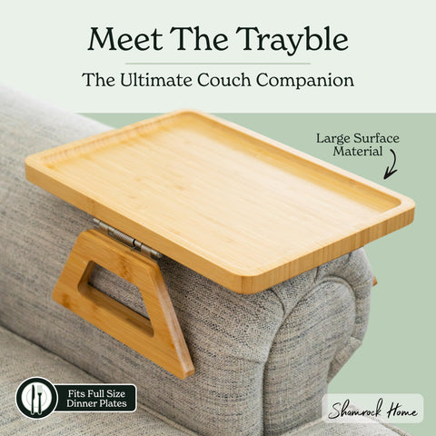 Shamrock Home Trayble non slip grips prevent sliding during use