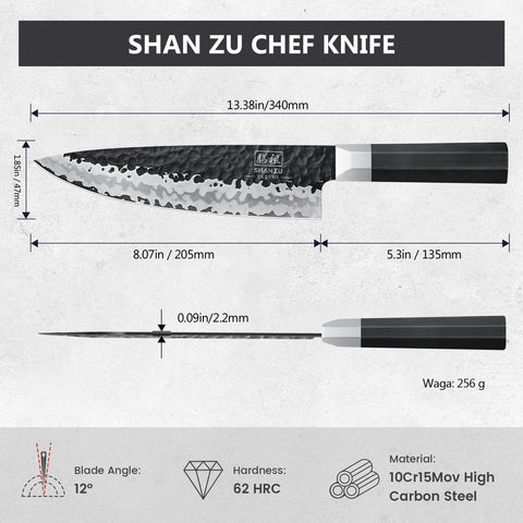 SHAN ZU dishwasher-safe design simplifies post-cook cleaning.