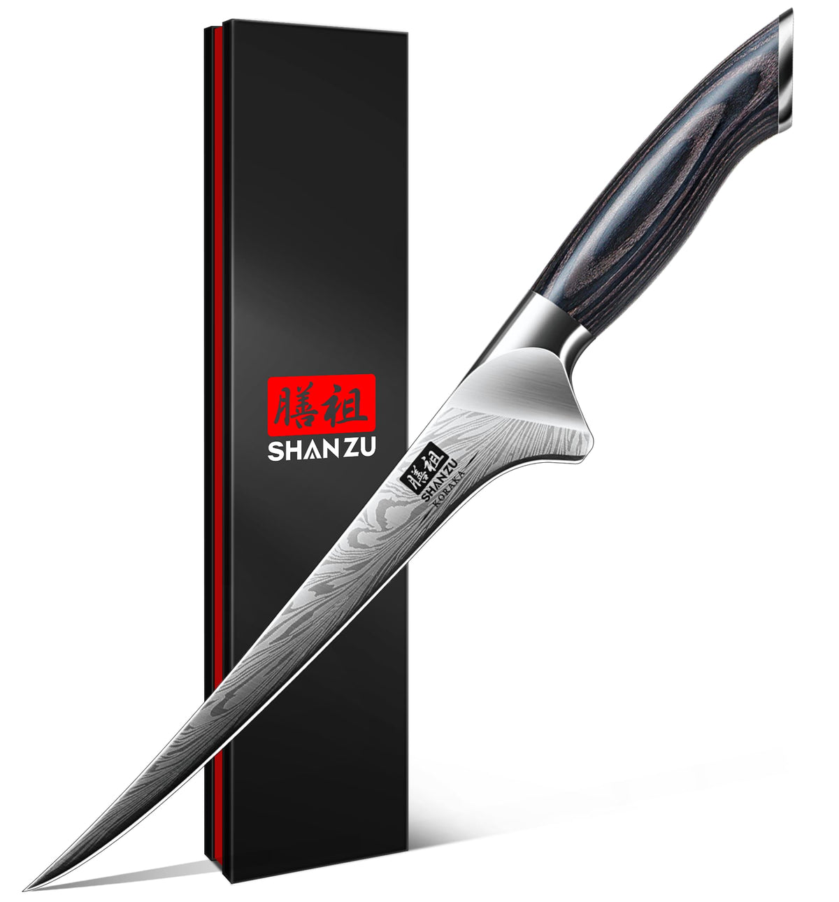 SHAN ZU Fillet Knife 7 inch for precise fish filleting and skinning