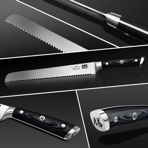 SHAN ZU full tang design provides balanced control during slicing