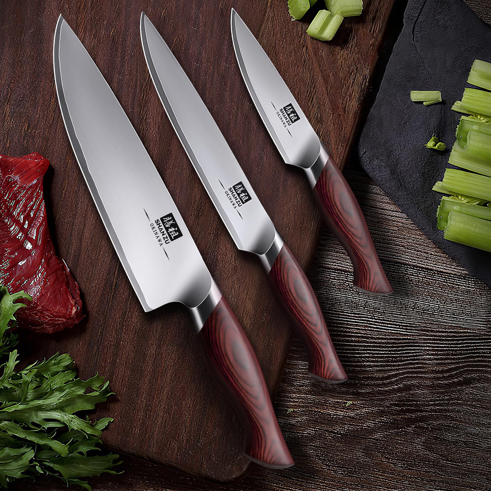 SHAN ZU ergonomic grip reduces hand fatigue during long prep sessions