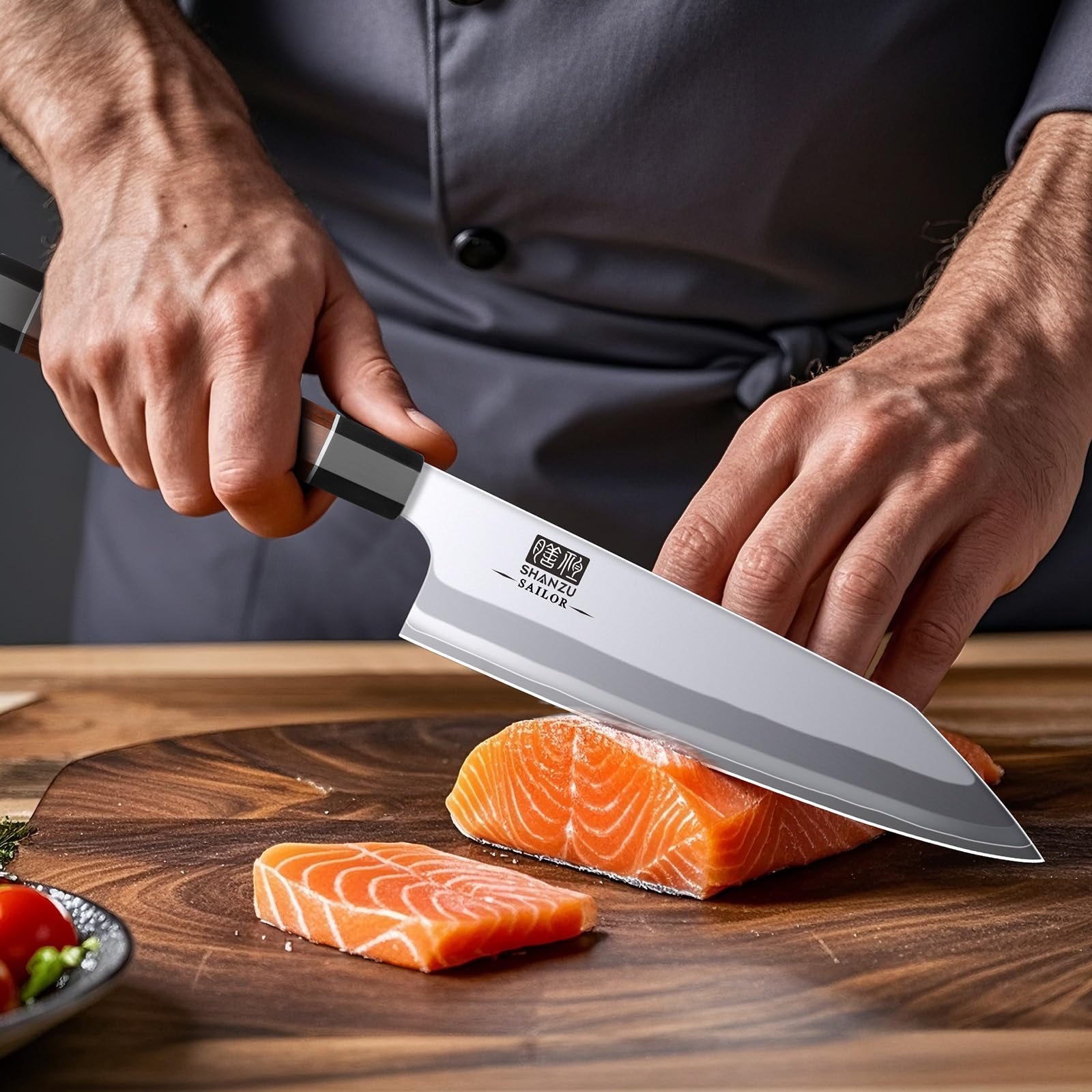 SHAN ZU luxury gift box packaging a premium kitchen knife