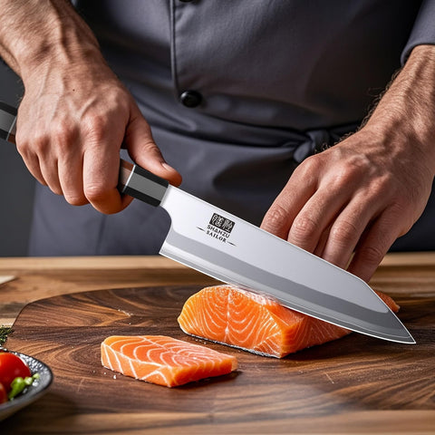 SHAN ZU luxury gift box packaging a premium kitchen knife