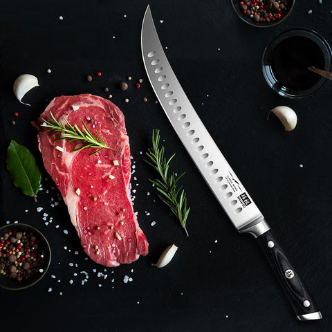 SHAN ZU blade groove reduces sticking during slicing