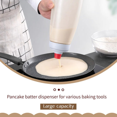 SHANXUMC anti-drip nozzle ensures clean batter distribution during cooking