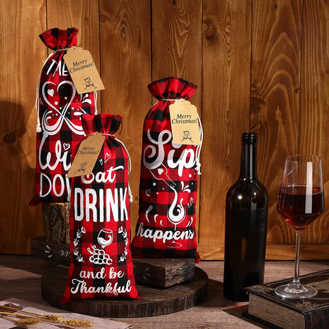 Shappy linen bags add elegant home storage and display