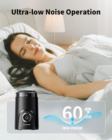 SHARDOR 2-in-1 spoon with built-in brush simplifies cleaning