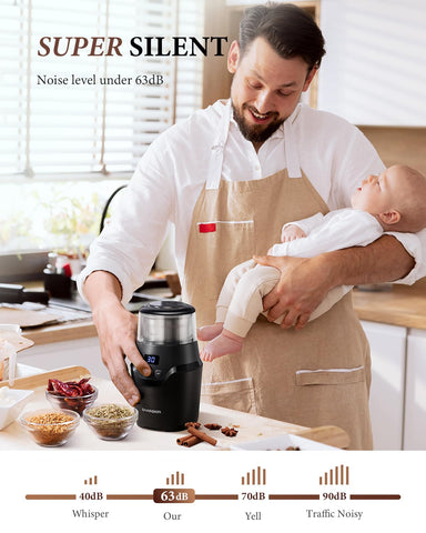 SHARDOR detachable stainless steel cup for easy filling and pouring
