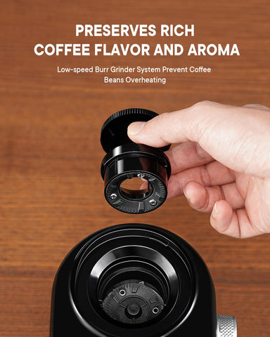 SHARDOR Electric Burr Coffee Grinder 2.0 with 2-14 cup selector for fresh grinds