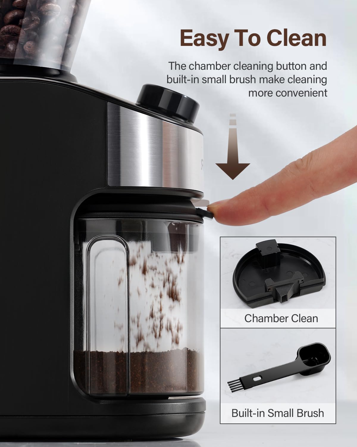 SHARDOR compact design fits your kitchen and saves counter space