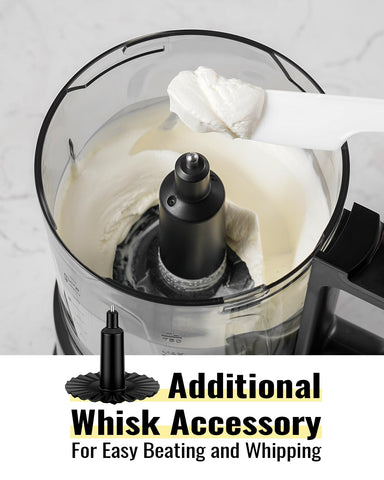 SHARDOR handle and spatula assist in scraping and even mixing during operation.