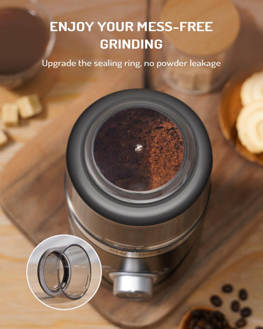 SHARDOR multi-ingredient grinding capability for coffee and spices