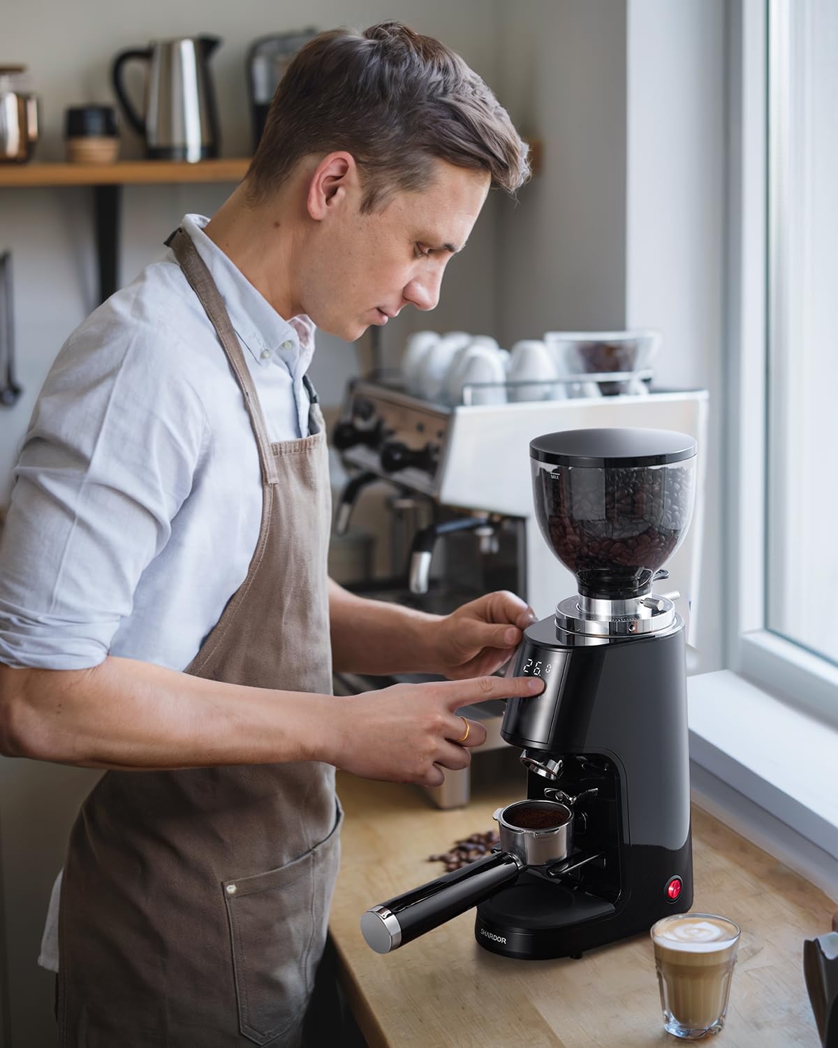 All-metal chamber and durable build support daily coffee routines