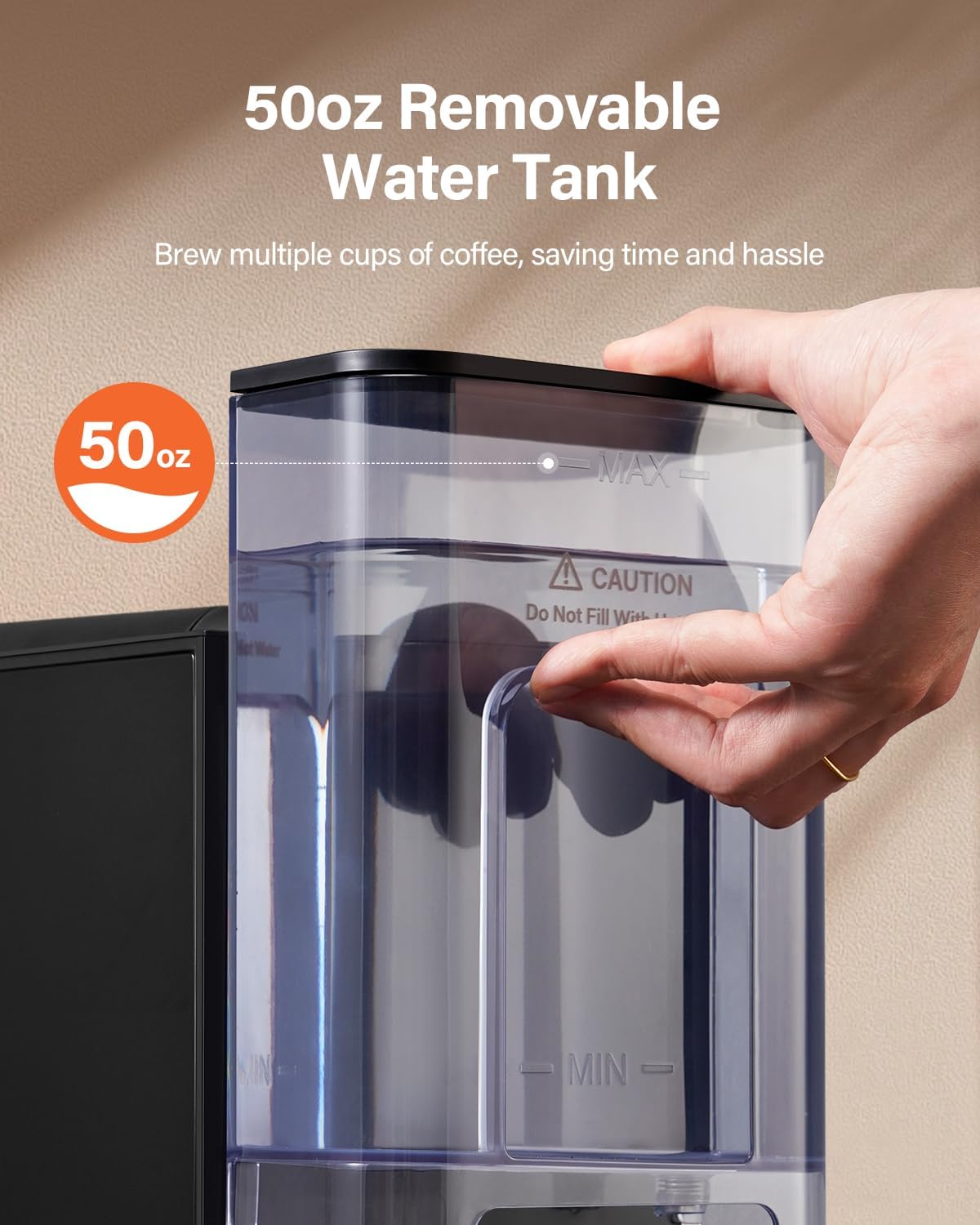 SHARDOR stainless steel shell adds durability and modern kitchen appeal