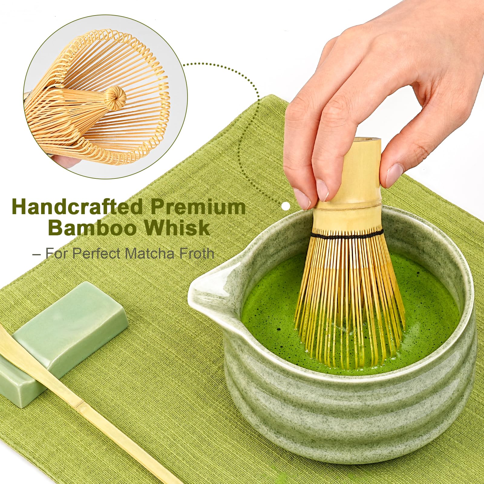 ShareAll stainless steel sifter creates clump-free powder for smooth tea