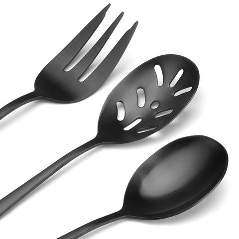 ShareCook matte black butter knife smooth for spreading