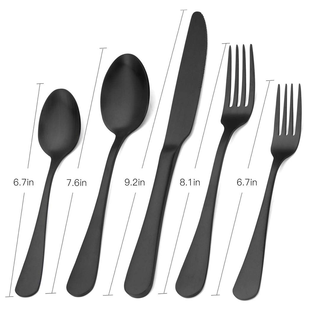 ShareCook satin finish flatware elevates everyday meals with refined style.