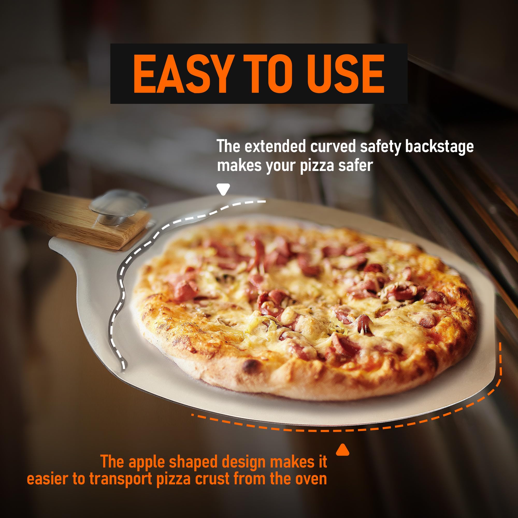Sharmila easy clean surface resists sticking and cleans quickly