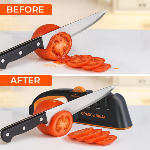 Easy cleaning and maintenance for Sharp Pebble sharpener after use.