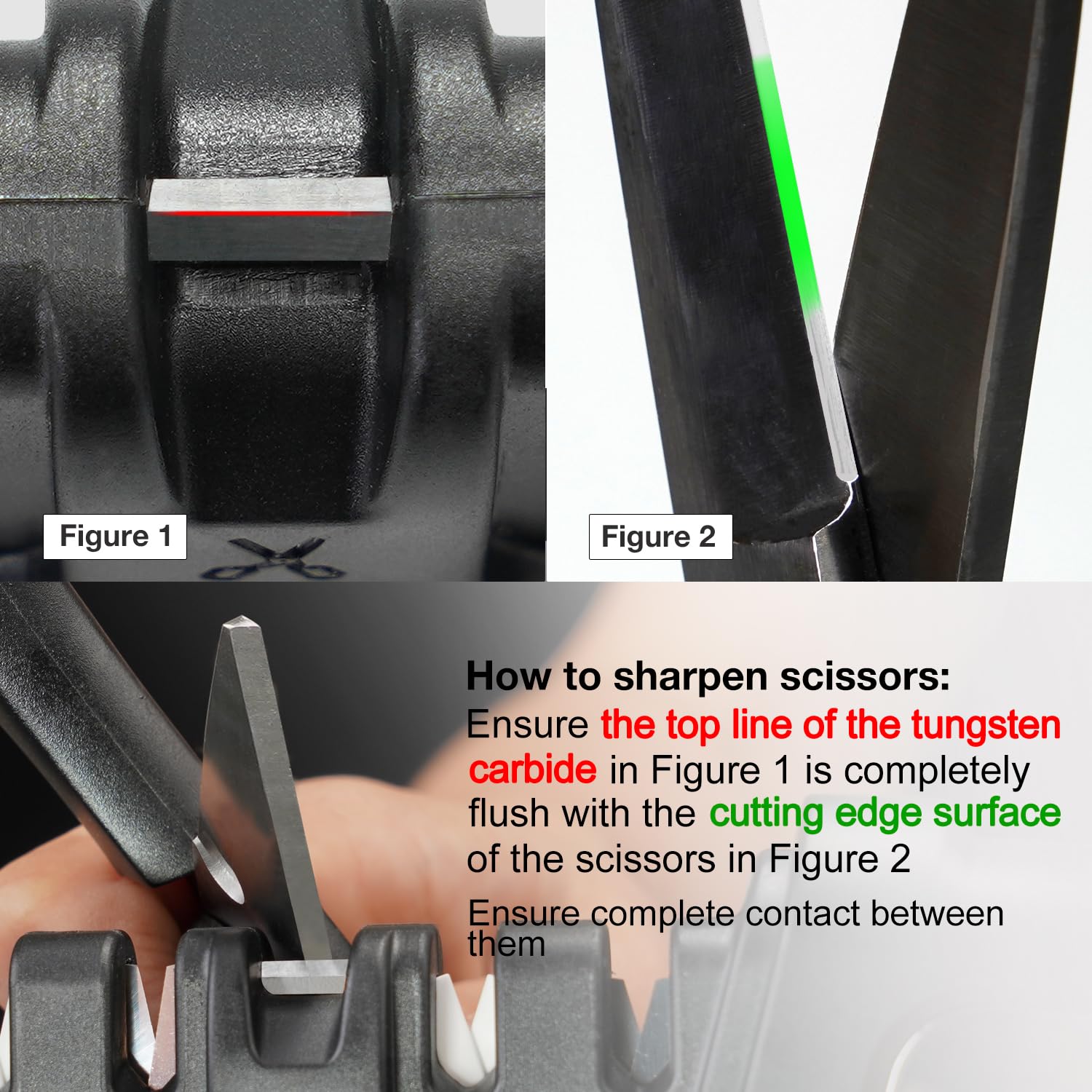 SHARPAL 104N rubberized handle ensuring safe, comfortable use