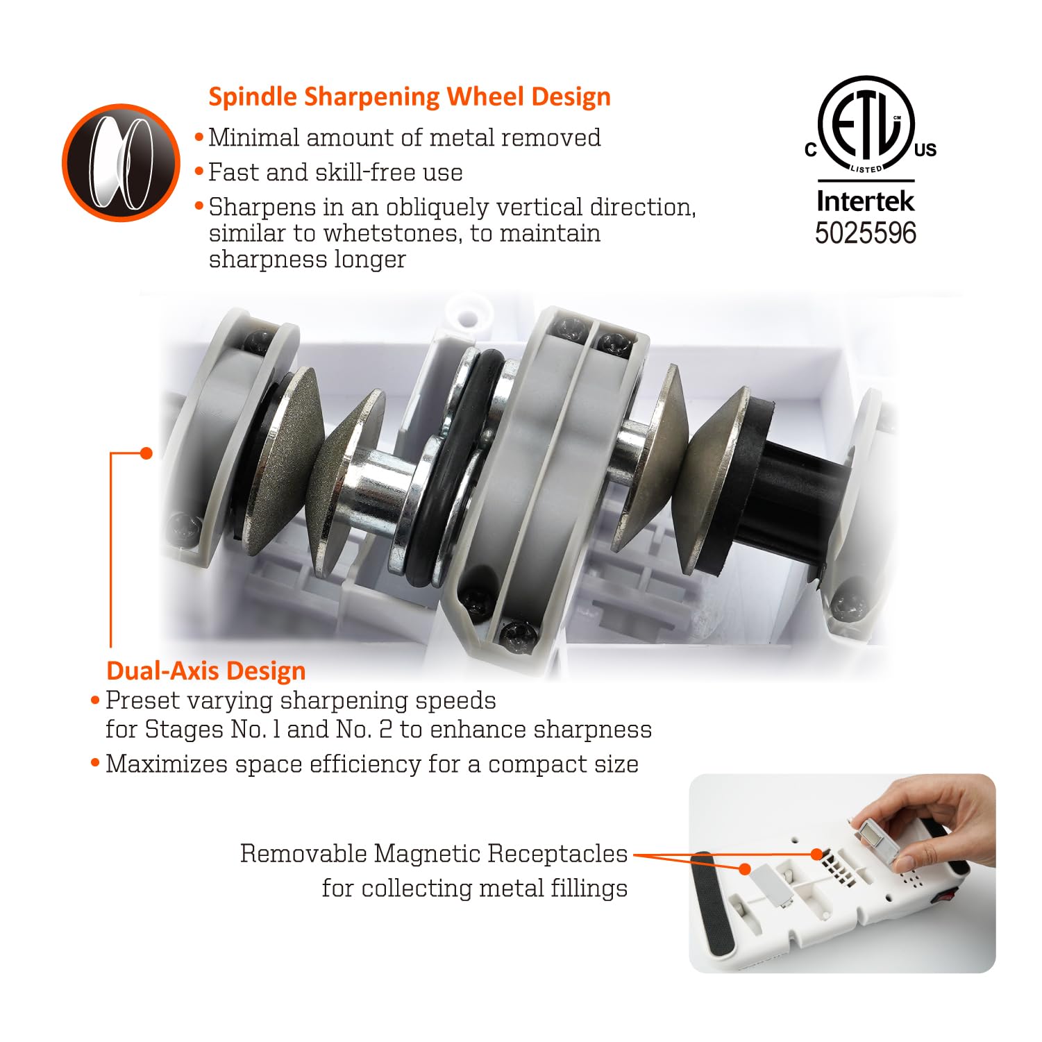 SHARPAL 198H diamond wheels demonstrate durable blade care and longevity