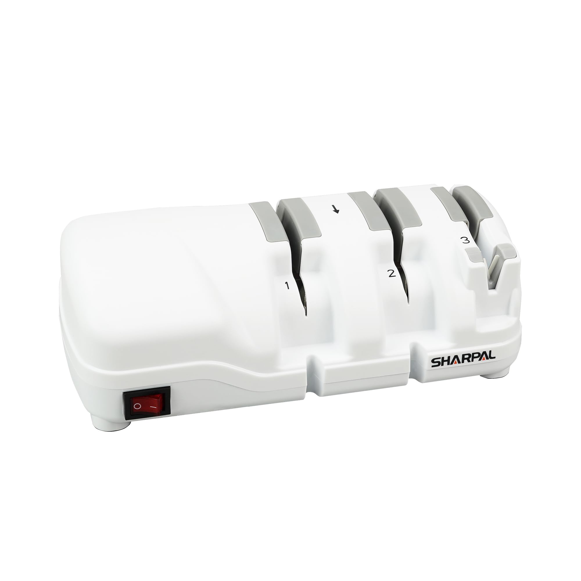 SHARPAL 198H front view showing compact sharpener for quick kitchen edge maintenance