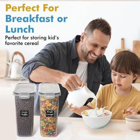 Shazo stackable design pictured beside other containers to maximize space.
