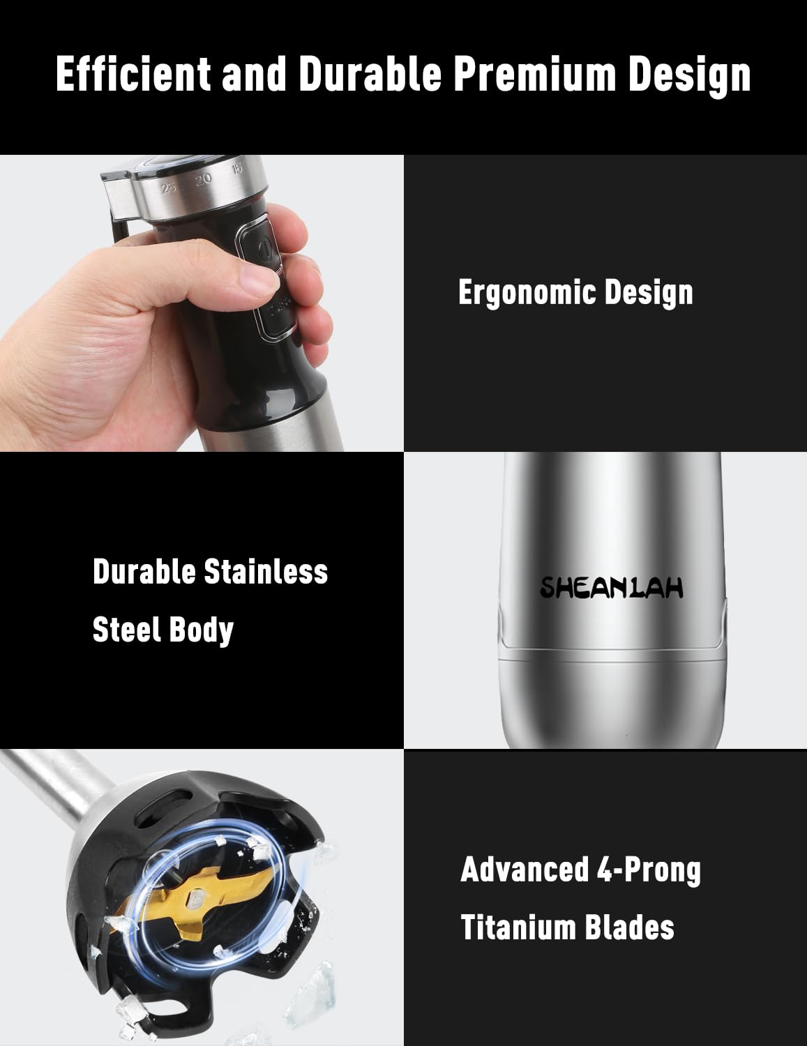 SHEANLAH copper brushless motor delivers durable, steady power