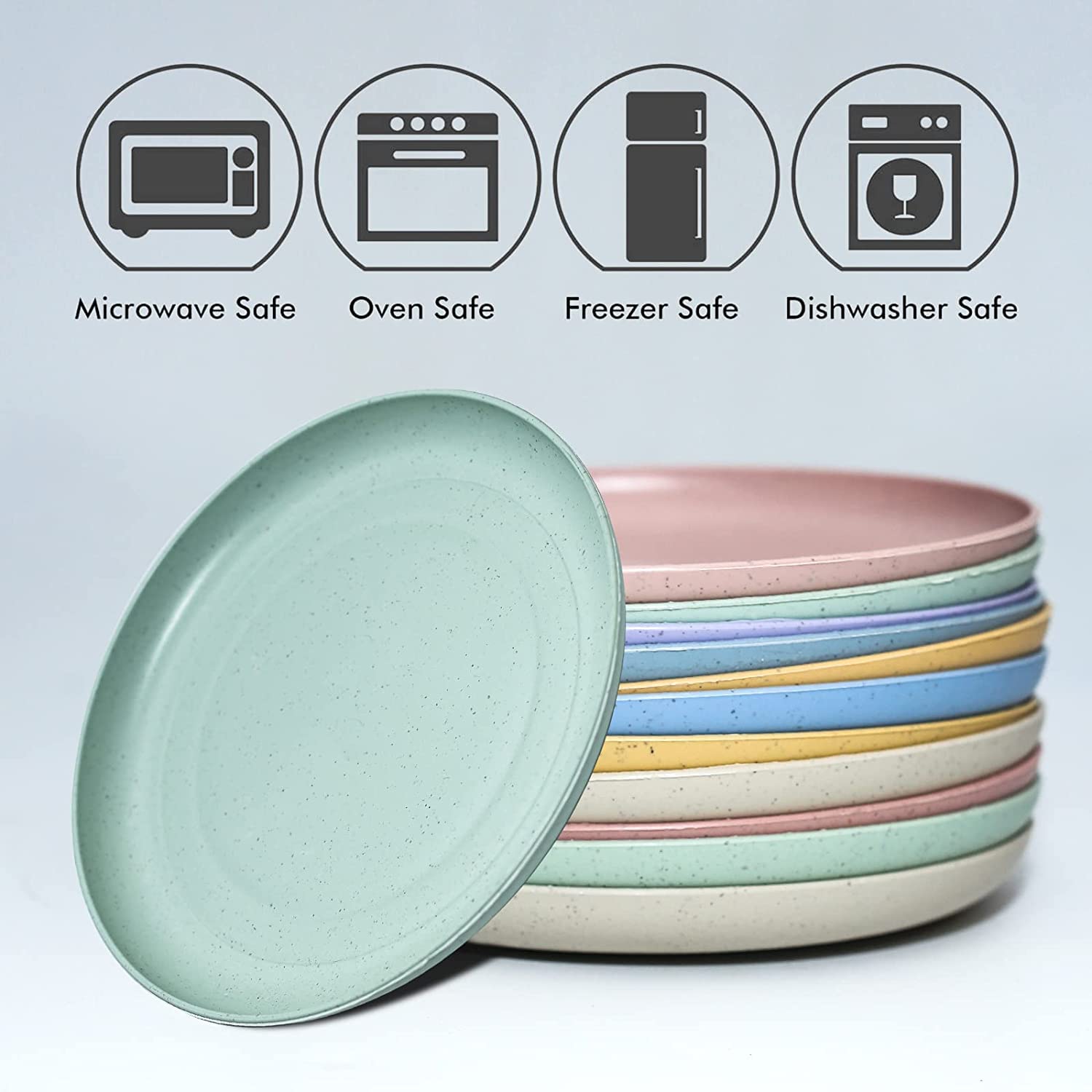 SHECIPIN yellow plates add cheerful vibes to snacks and desserts