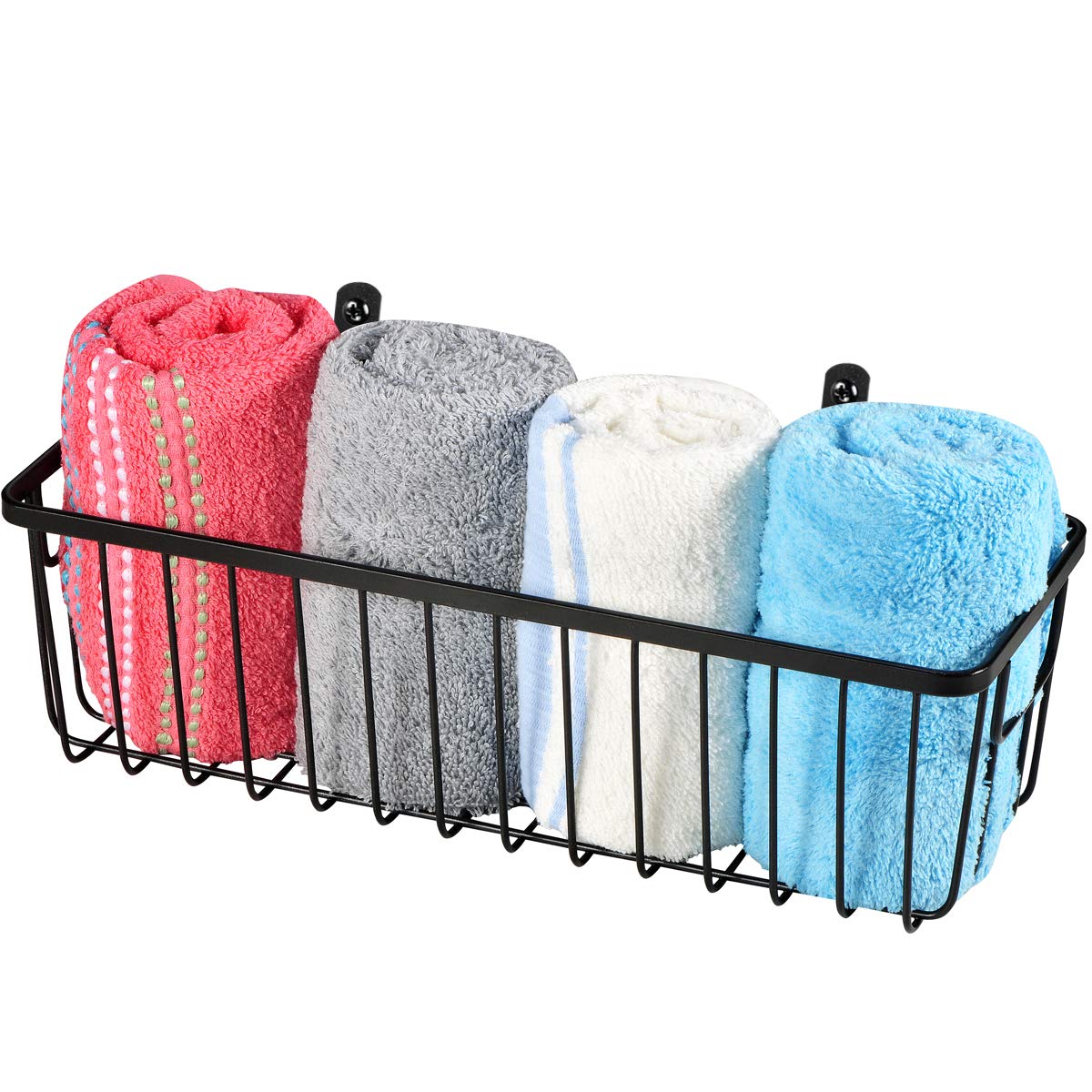 SheeChung farmhouse wire bin measures 11 inches x 4.4 inches x 3.5 inches.