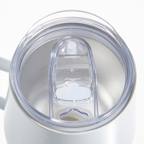 Sheffield Home mug with ergonomic handle delivers comfortable grip during commutes.