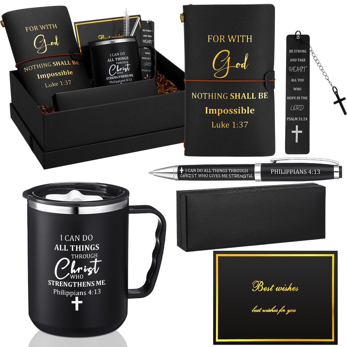 Shellwei 17 oz coffee mug with lid for daily devotionals and beverages