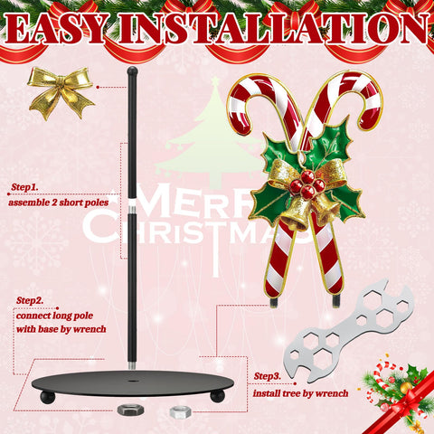 Shellwei Candy Cane Christmas Paper Towel Holder in metal finish adds rustic charm.