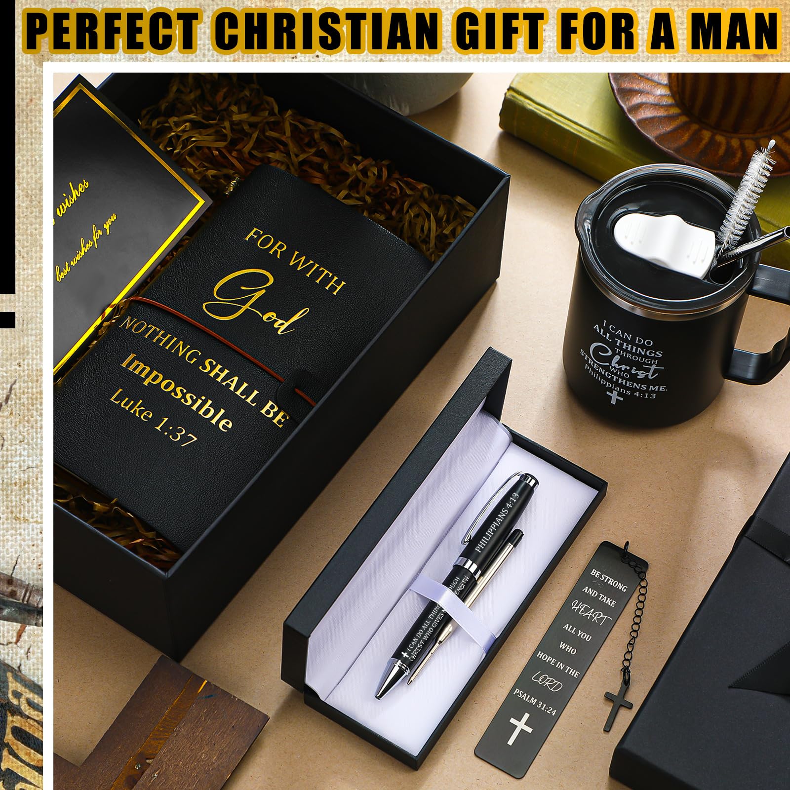 Shellwei stainless steel pen with engraved verse for smooth writing