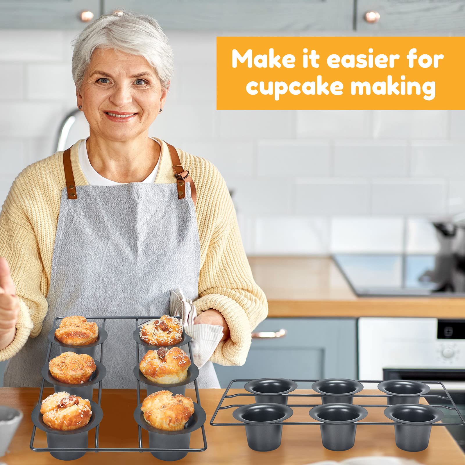 Shellwei stackable bakeware saves space in a busy kitchen