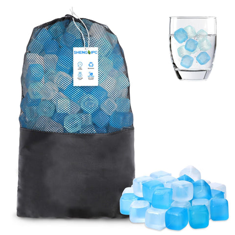 SHENGQIPC 360-pack bath-therapy ice cubes for spa-like cooling