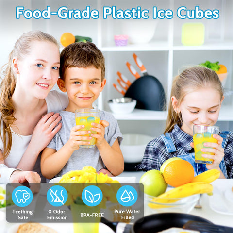 SHENGQIPC refreezable ice cubes show 500+ cycles durability