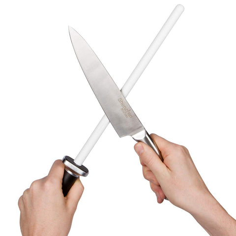 Shenzhen Knives professional 12-inch rod suitable for professional kitchen use.