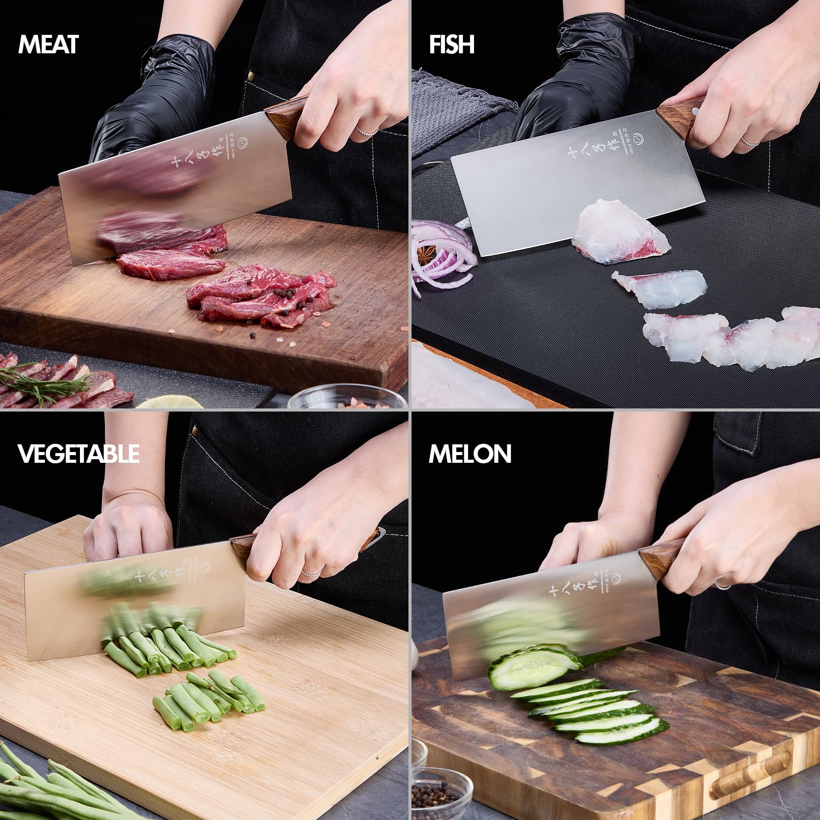 SHI BA ZI ZUO garlic smashing with wide blade area