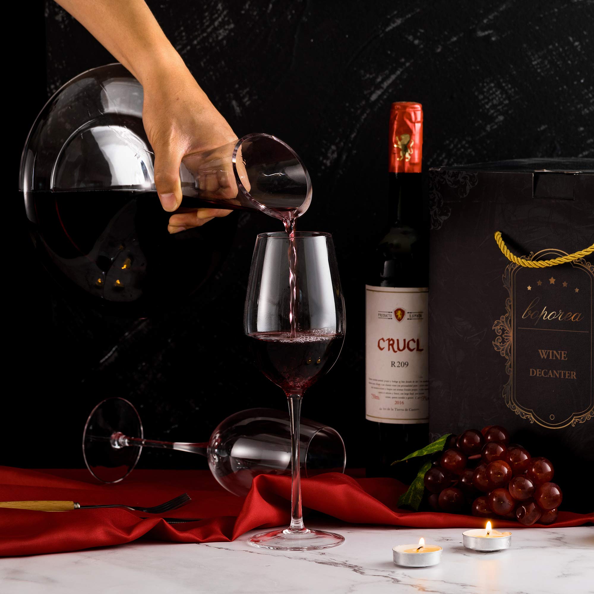 SHIGOO decanter gift packaging ready for gifting and display.