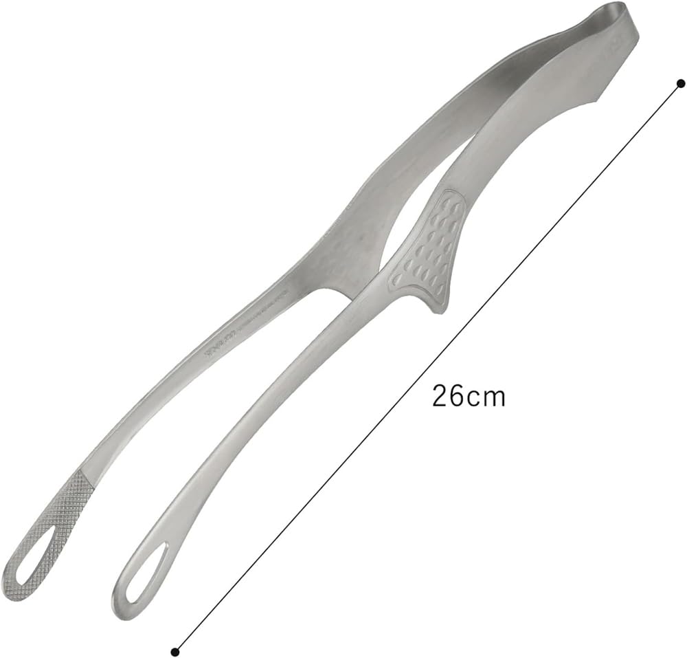 With a 10.2 inch length, they reach into pans and grills comfortably.