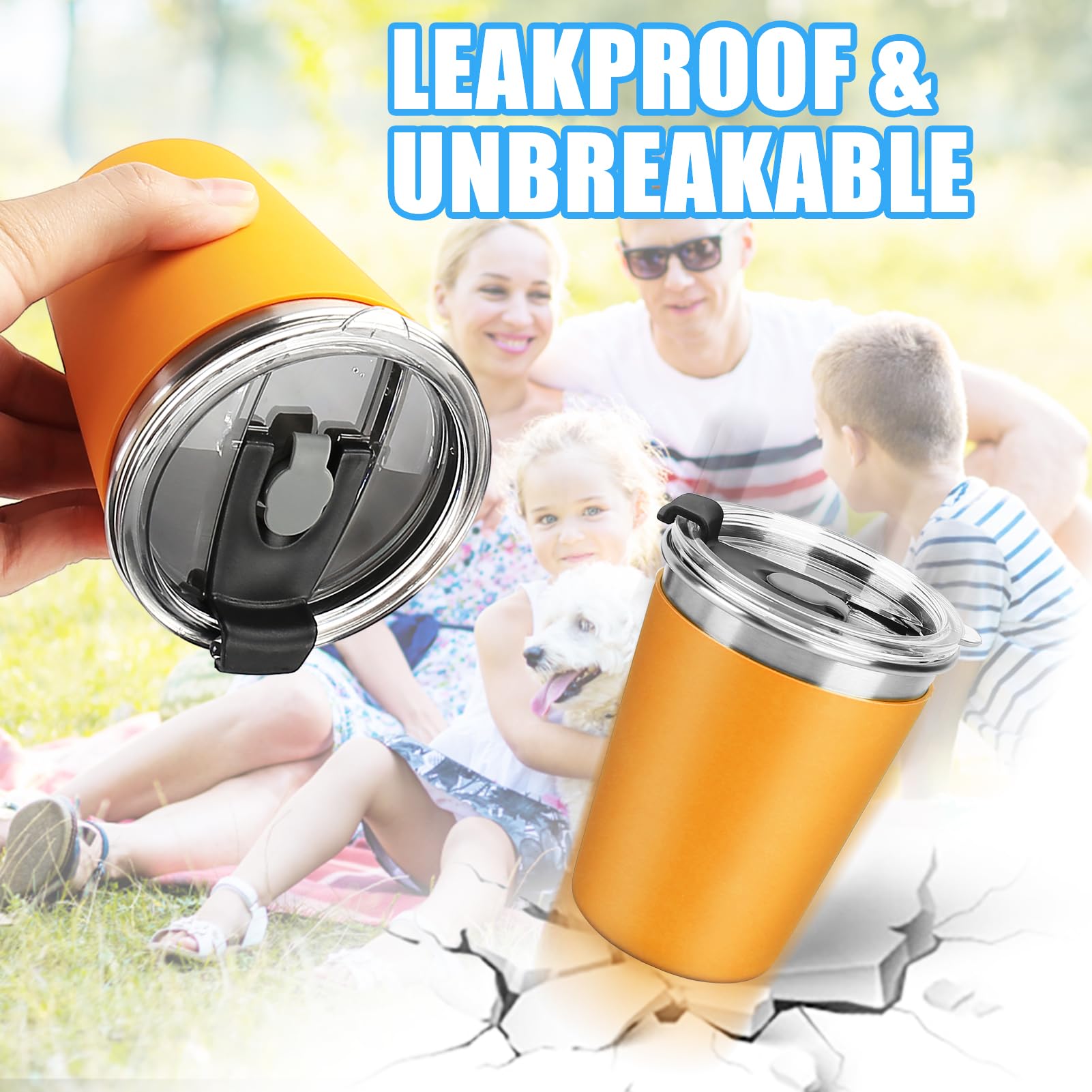 ShineMe rainbow sleeve insulates hands from hot or cold beverages