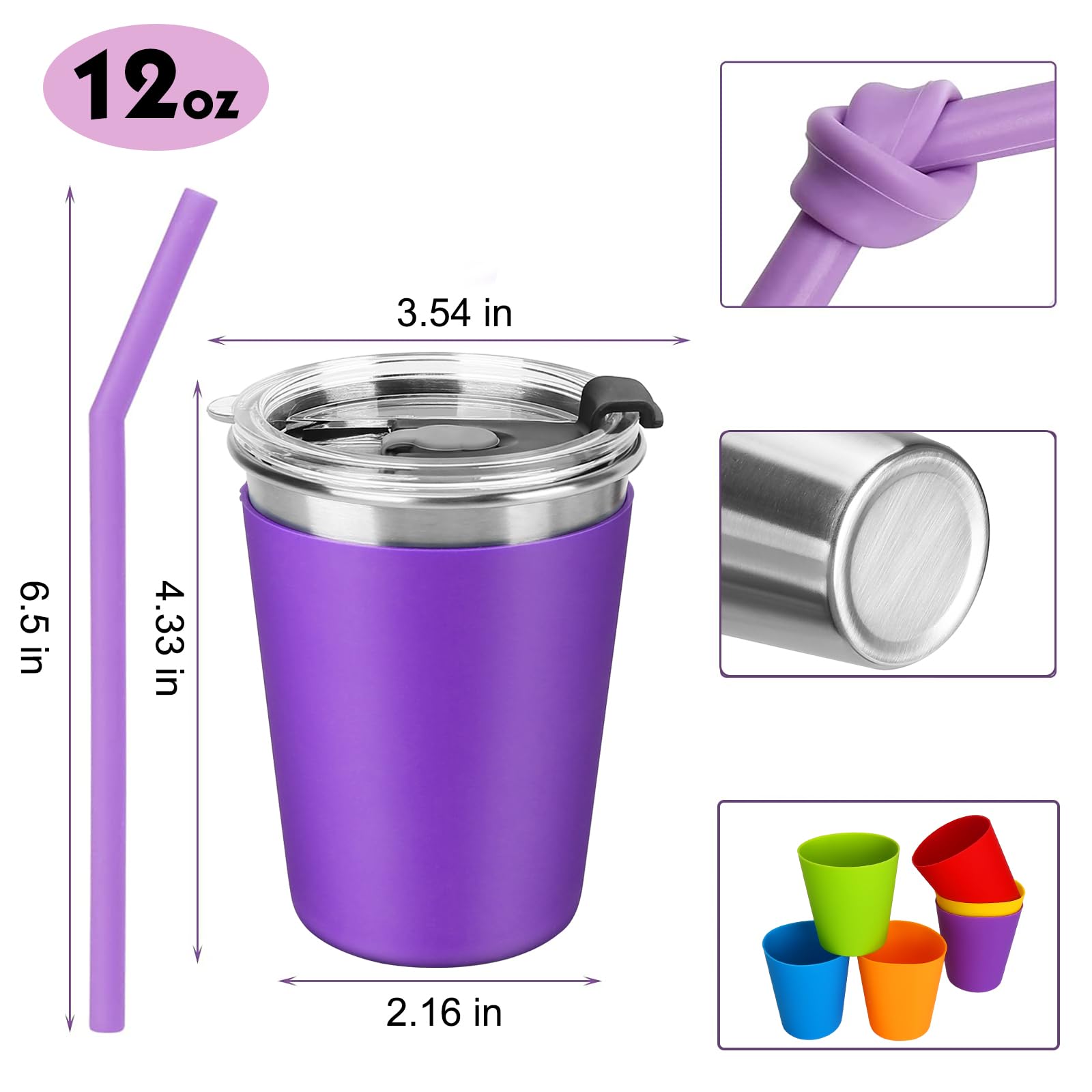 ShineMe cup with leak-proof lid reduces spills during mealtimes